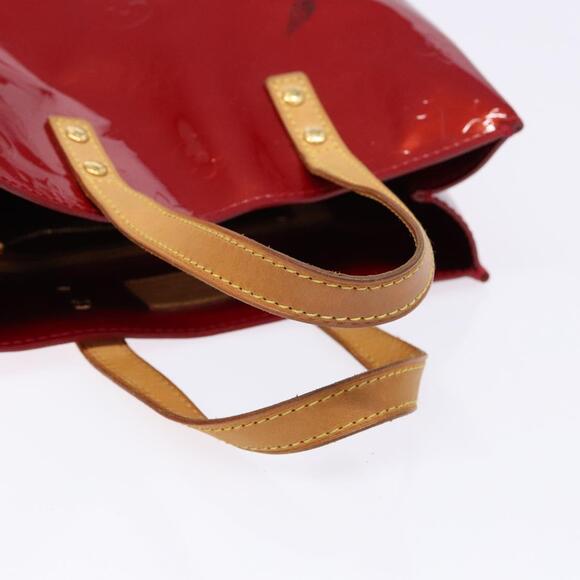 LOUIS VUITTON Monogram Vernis Reade PM Hand Bag Pomme D'amour M91990 - Picture 7 of 12